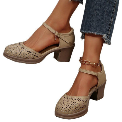 Etta | Stylish Retro Mesh Sandals for Women