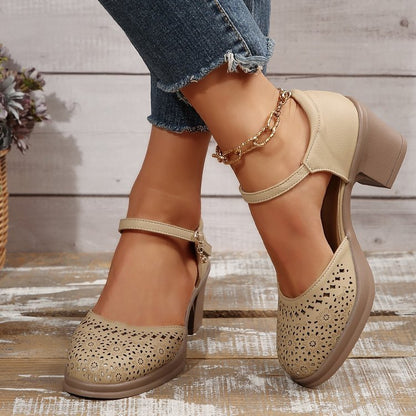 Etta | Stylish Retro Mesh Sandals for Women