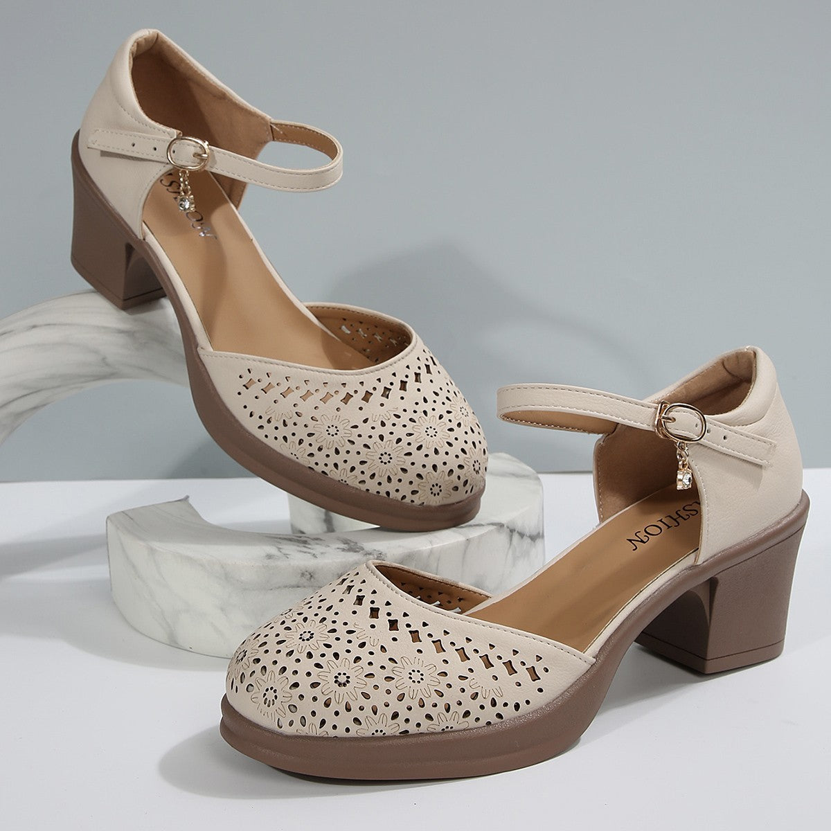 Etta | Stylish Retro Mesh Sandals for Women