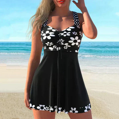 Alma | Feminine 2-Piece Tankini Set for Beach and Pool