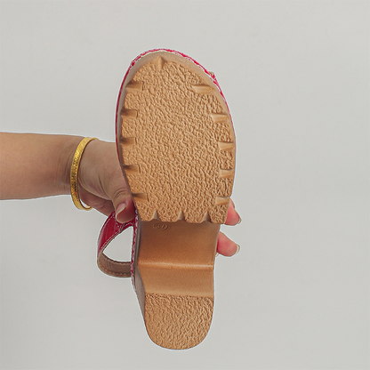 Ursula | Elegant Platform Sandals with Block Heel
