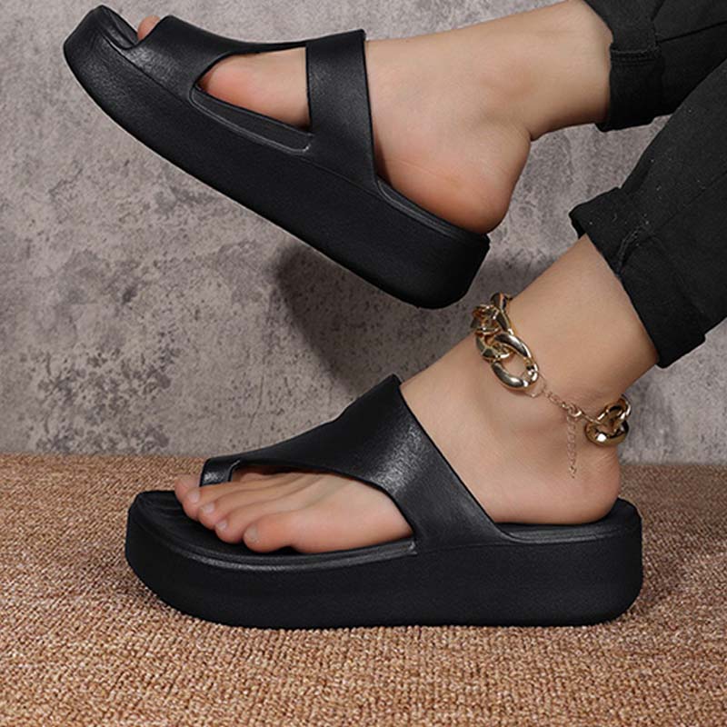Mira | Platform Sandals with Toe-Post Design