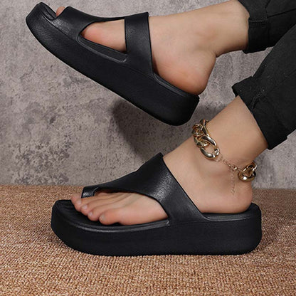 Mira | Platform Sandals with Toe-Post Design