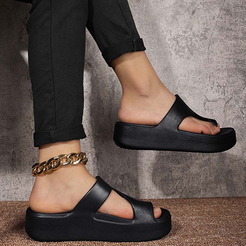 Mira | Platform Sandals with Toe-Post Design