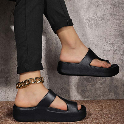 Mira | Platform Sandals with Toe-Post Design