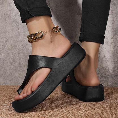 Mira | Platform Sandals with Toe-Post Design