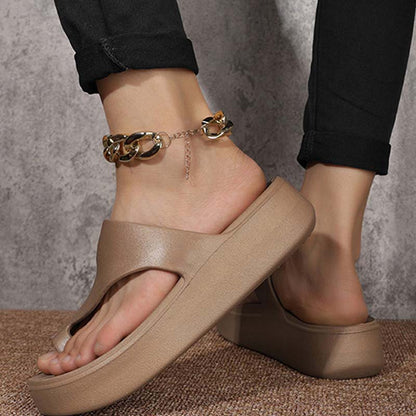 Mira | Platform Sandals with Toe-Post Design