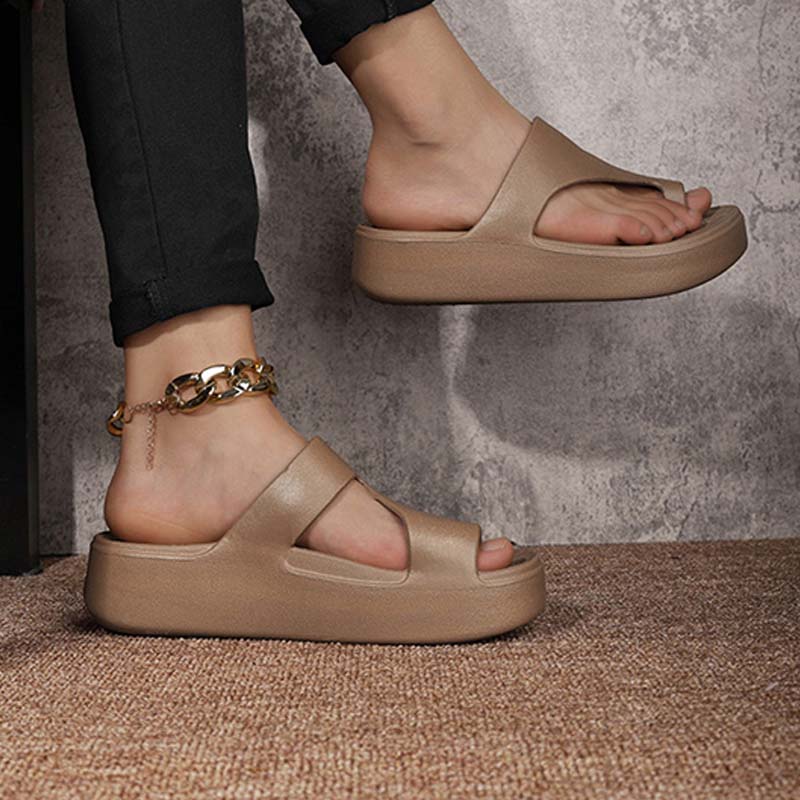 Mira | Platform Sandals with Toe-Post Design