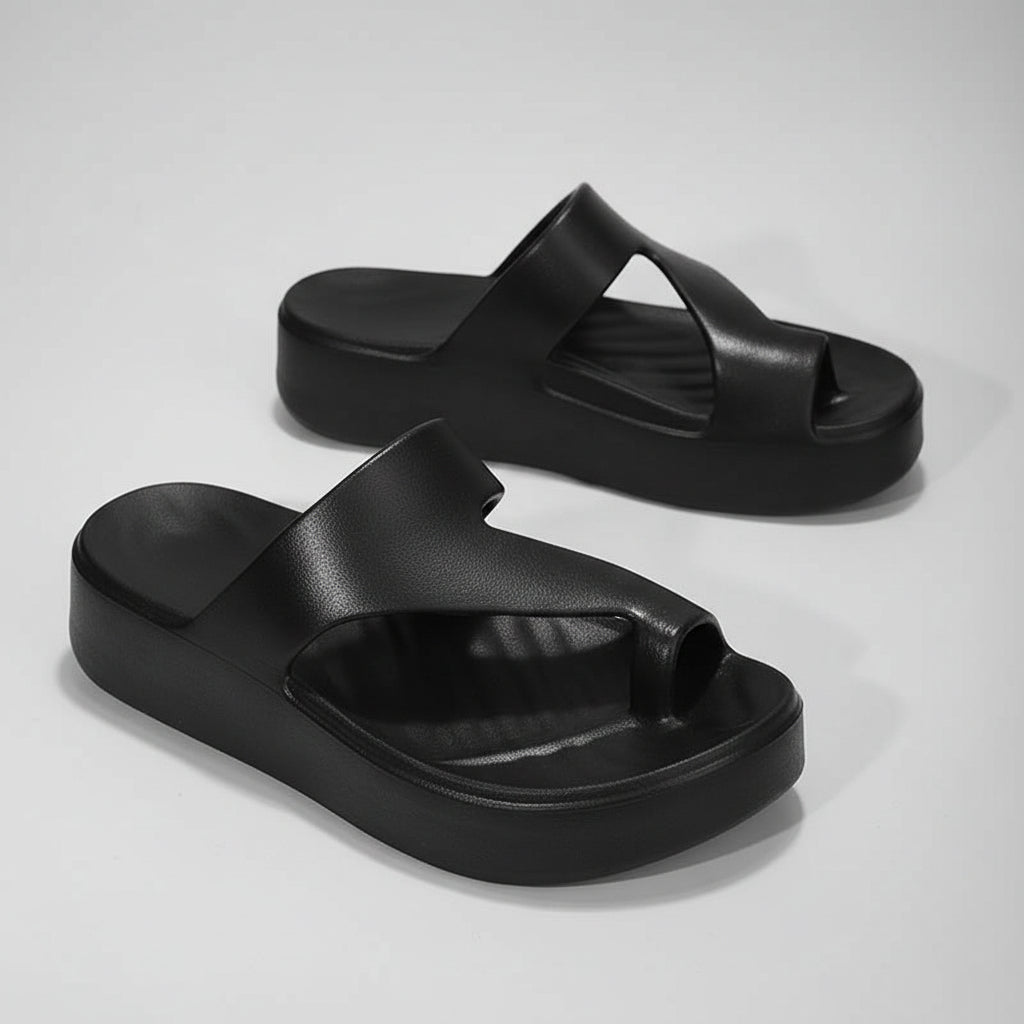 Mira | Platform Sandals with Toe-Post Design