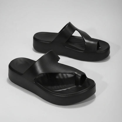 Mira | Platform Sandals with Toe-Post Design