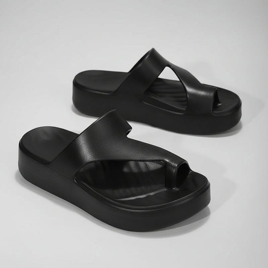 Mira | Platform Sandals with Toe-Post Design
