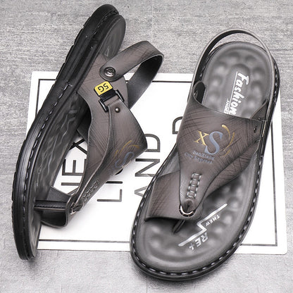 Georg | Herren-Sandalen mit Zehentrenner-Design und rutschfester Sohle