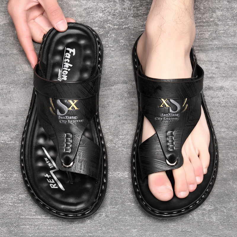 Georg | Herren-Sandalen mit Zehentrenner-Design und rutschfester Sohle