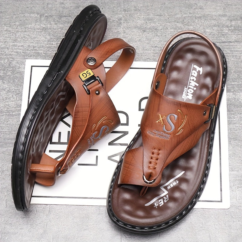 Georg | Herren-Sandalen mit Zehentrenner-Design und rutschfester Sohle