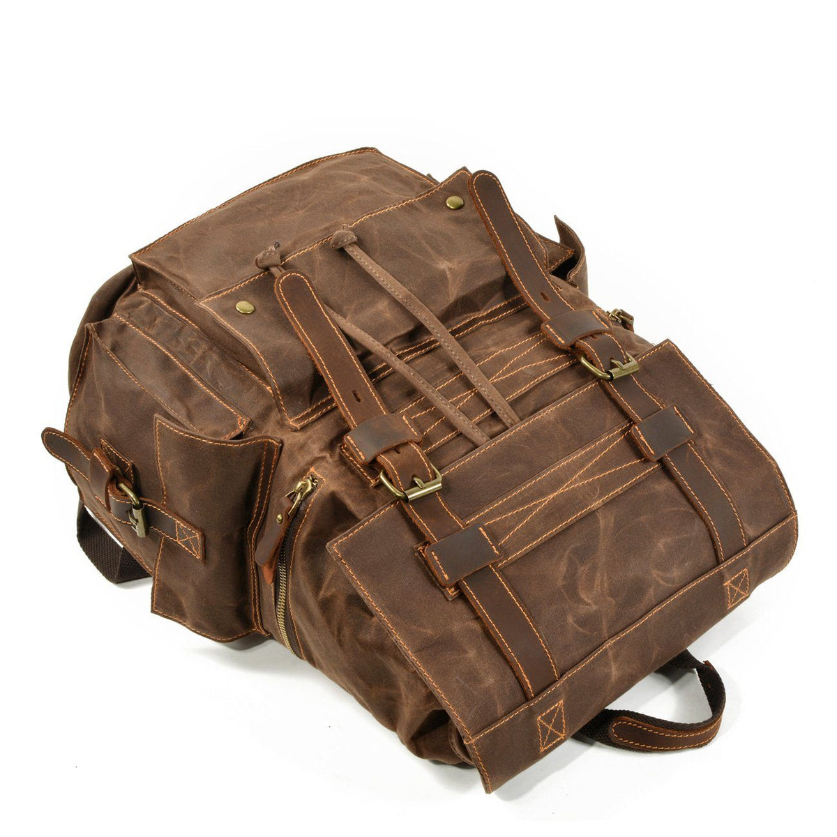 Nelson waxed canvas backpack — Beverley Lane
