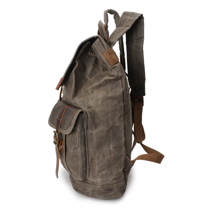 Perth waxed canvas backpack — Beverley Lane