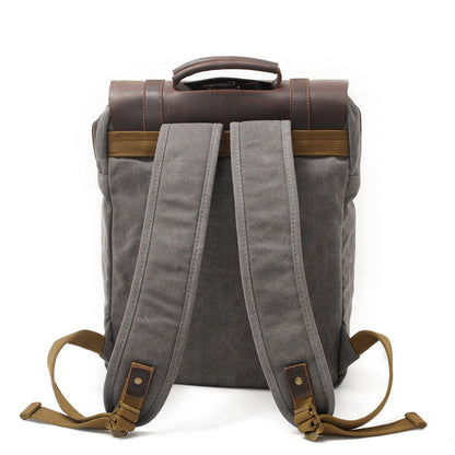 Akaroa cotton canvas backpack — Beverley Lane
