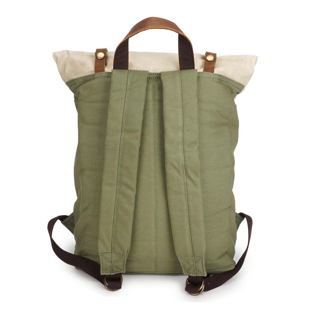 Port Douglas waxed canvas backpack — Beverley Lane