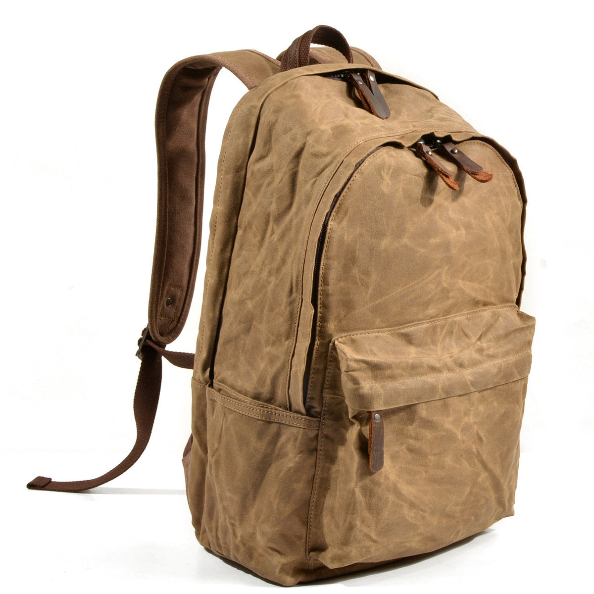 Fremantle waxed canvas backpack — Beverley Lane