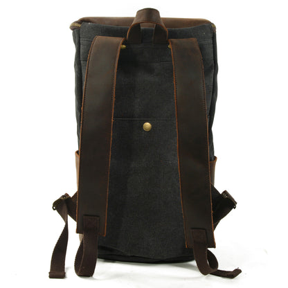 Newcastle waxed canvas backpack — Beverley Lane