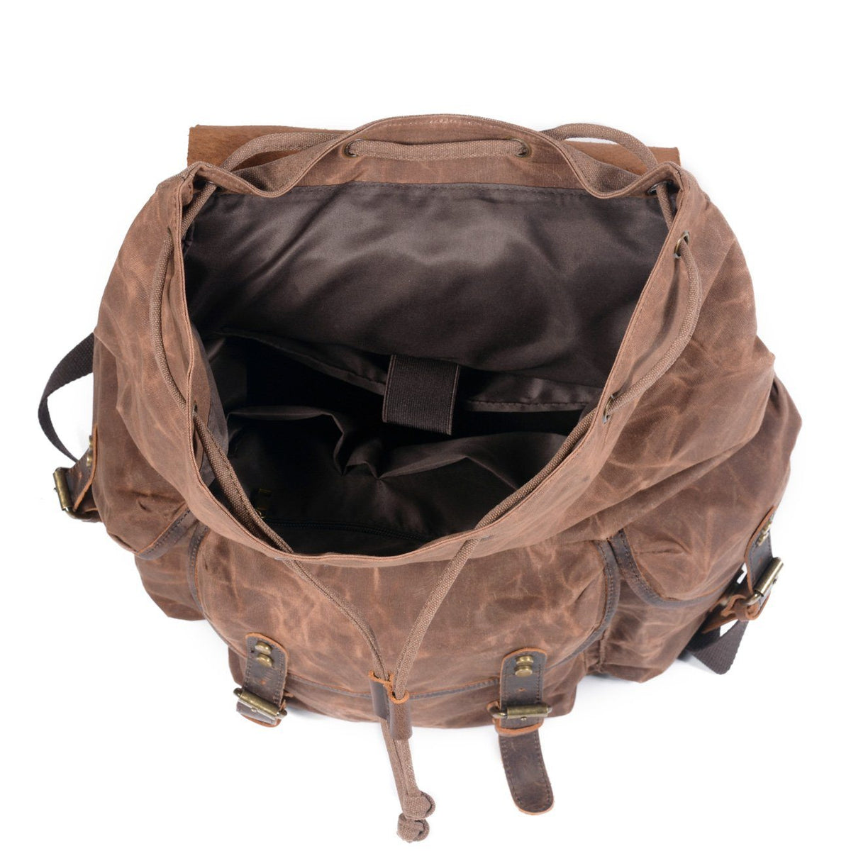 Hobart waxed canvas backpack — Beverley Lane