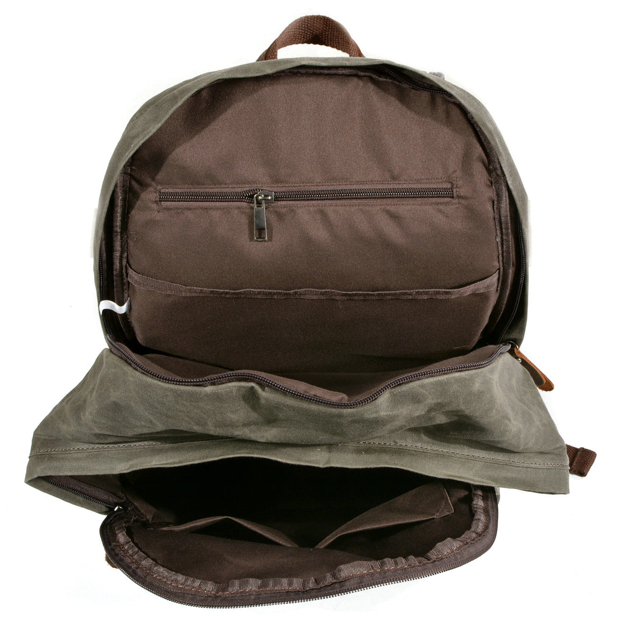 Fremantle waxed canvas backpack — Beverley Lane