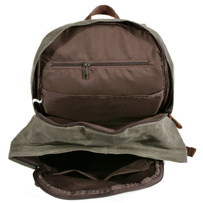 Fremantle waxed canvas backpack — Beverley Lane