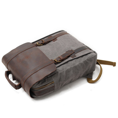 Akaroa cotton canvas backpack — Beverley Lane