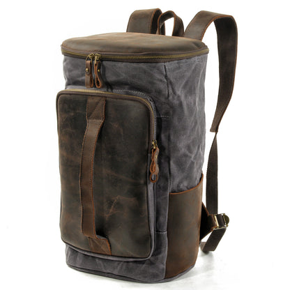 Newcastle waxed canvas backpack — Beverley Lane