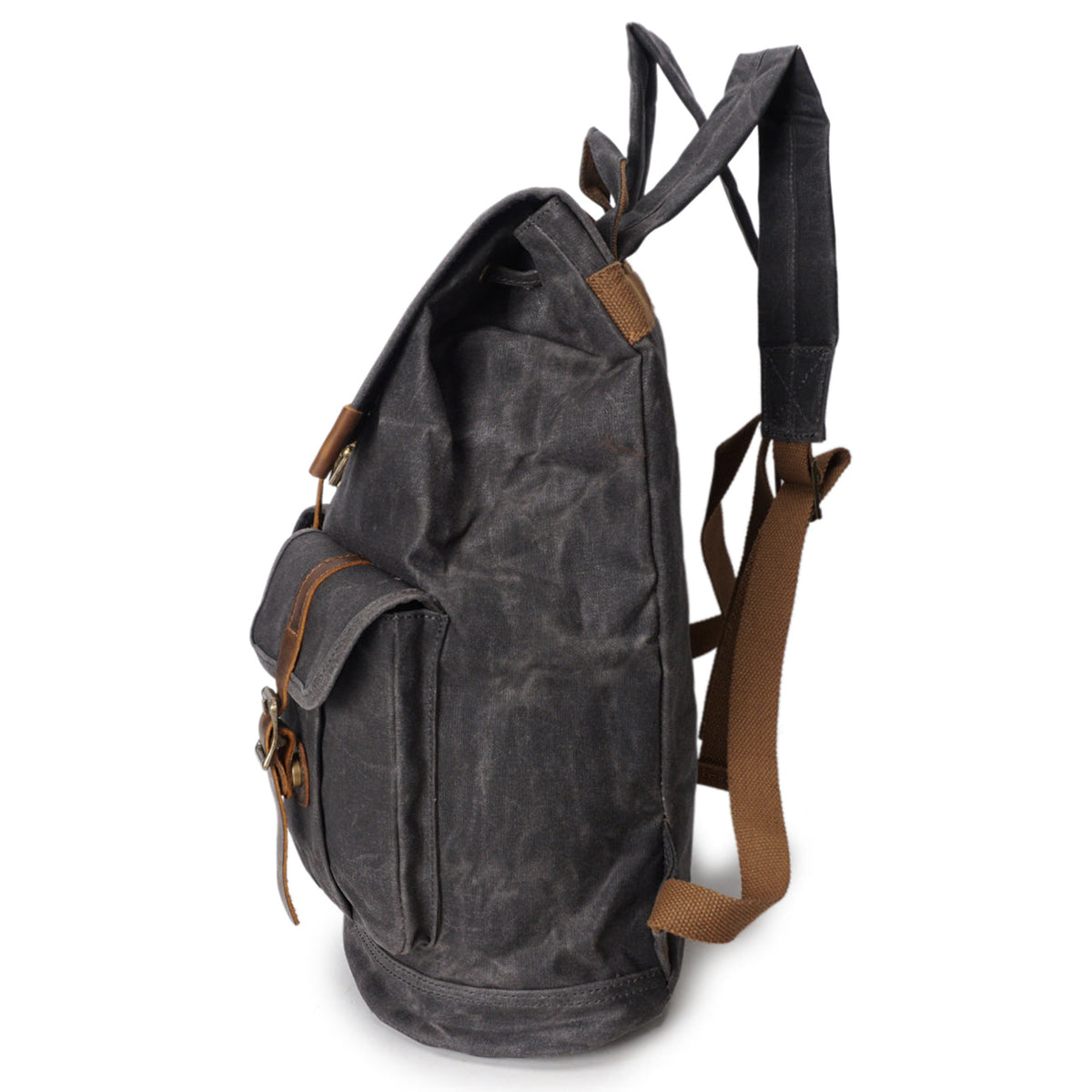 Perth waxed canvas backpack — Beverley Lane