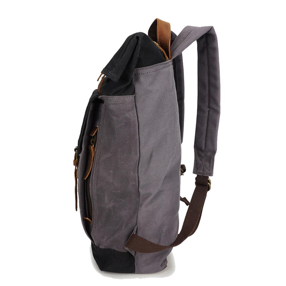 Port Douglas waxed canvas backpack — Beverley Lane
