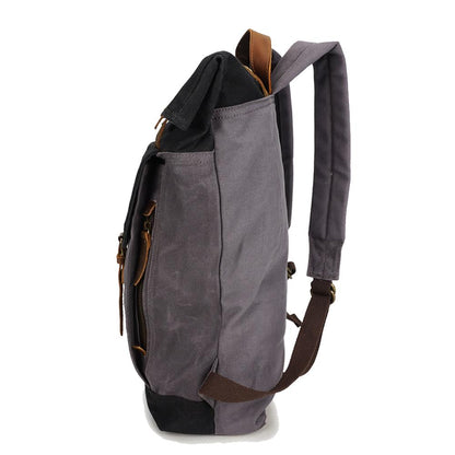 Port Douglas waxed canvas backpack — Beverley Lane