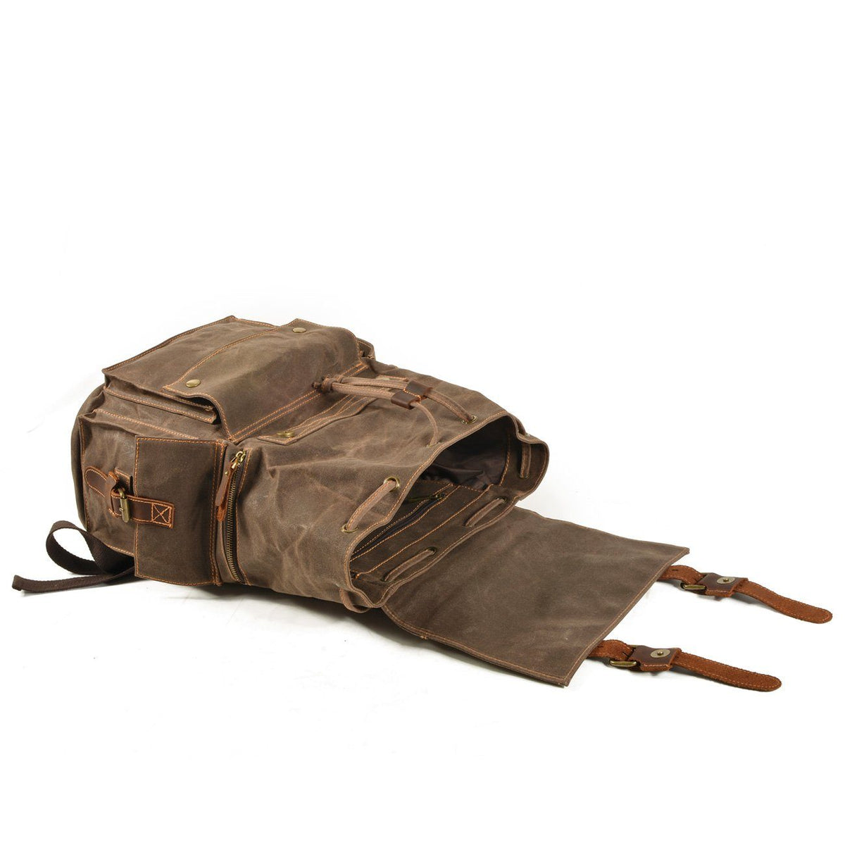 Nelson waxed canvas backpack — Beverley Lane