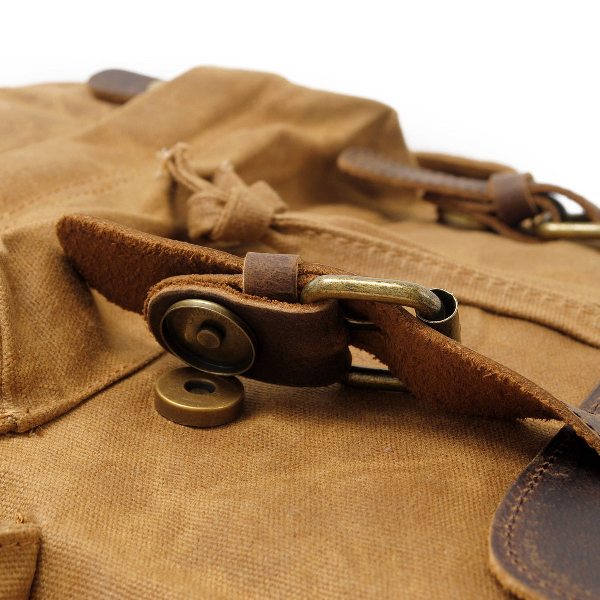 Auckland waxed canvas backpack — Beverley Lane