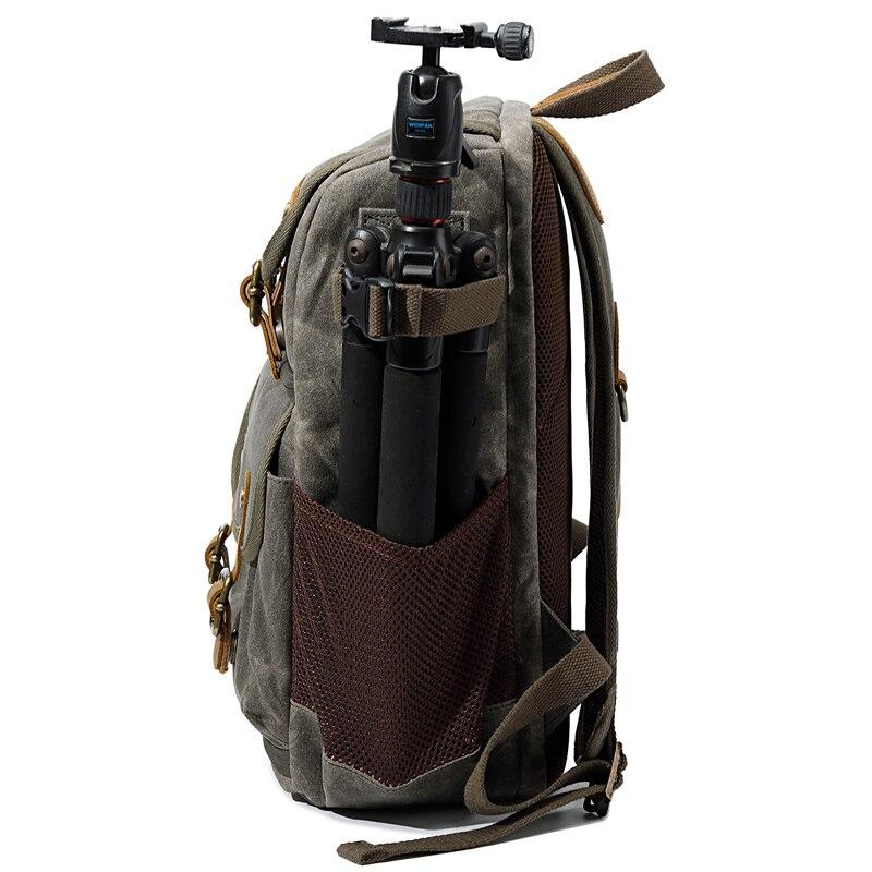 Margaret River waxed canvas camera backpack — Beverley Lane