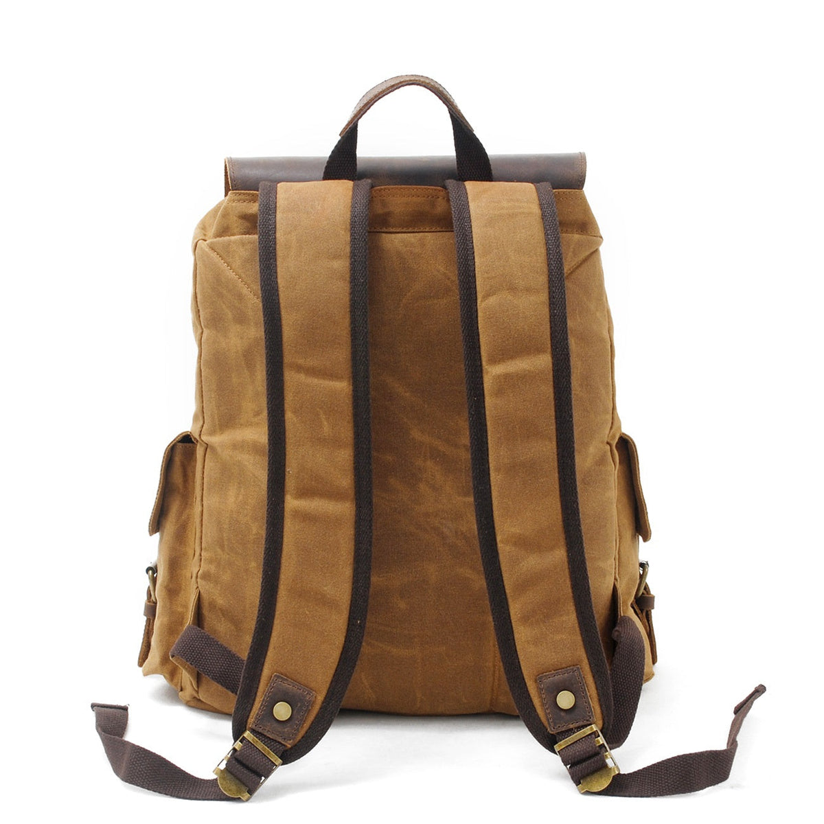 Auckland waxed canvas backpack — Beverley Lane
