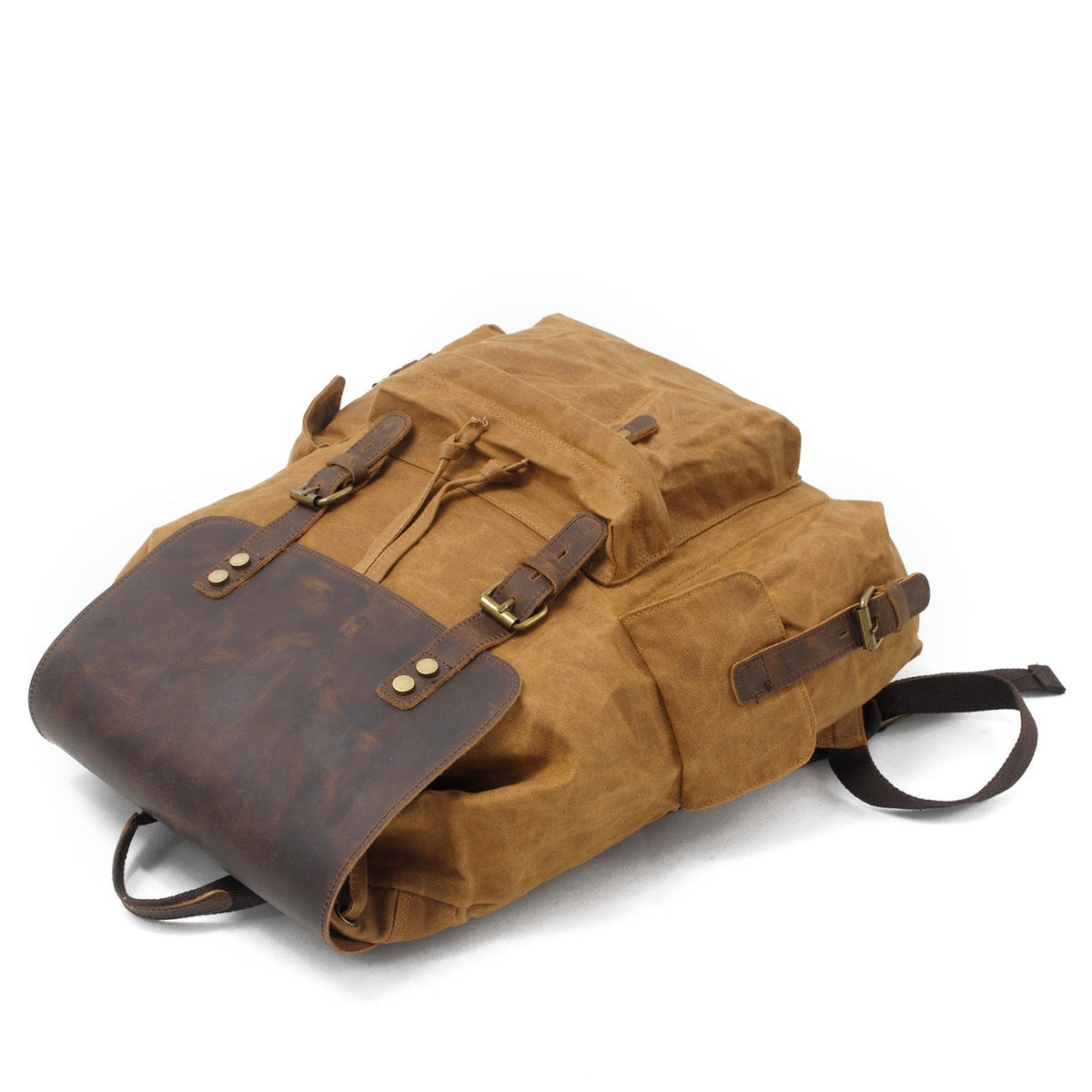 Auckland waxed canvas backpack — Beverley Lane