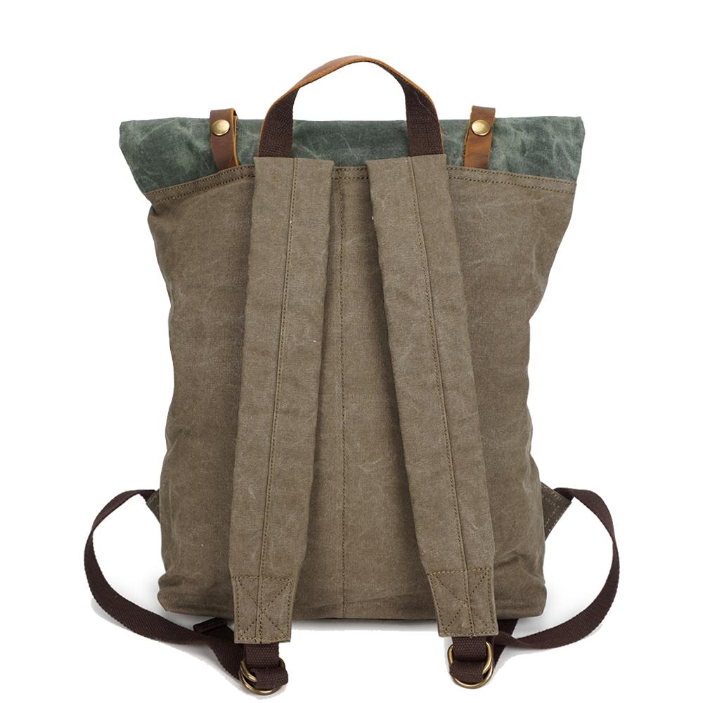 Port Douglas waxed canvas backpack — Beverley Lane