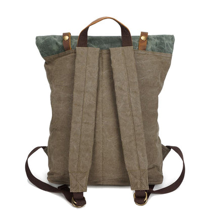 Port Douglas waxed canvas backpack — Beverley Lane