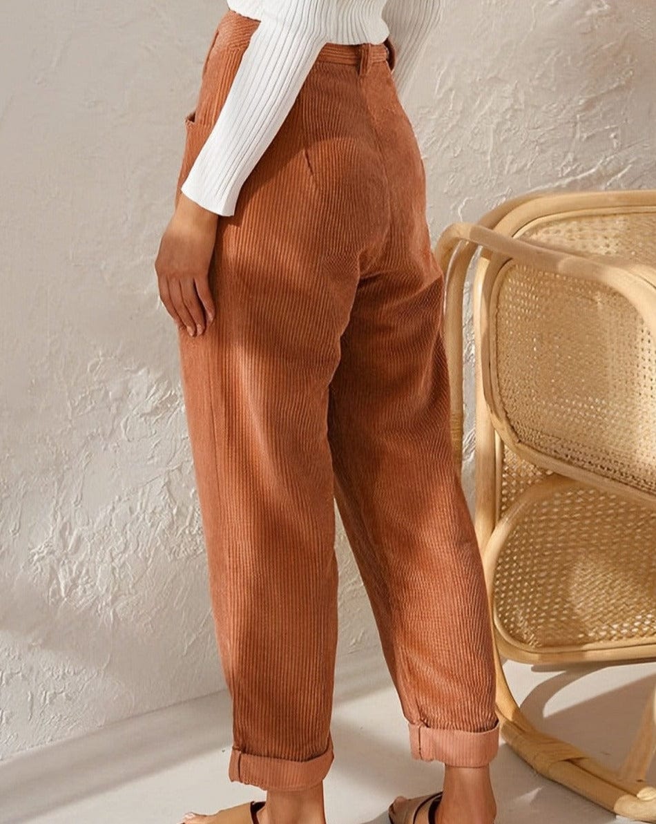 Kathleen | Vintage-Inspired Wide-Leg Casual Pants